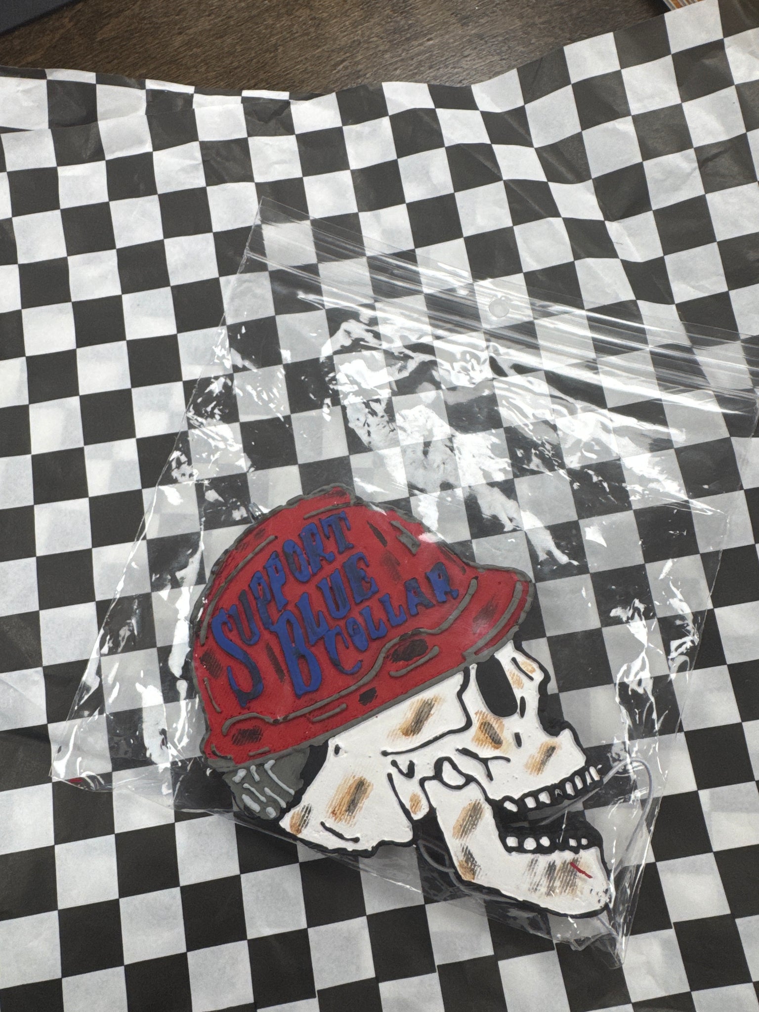 Blue Collar Skeleton Smelly Jelly
