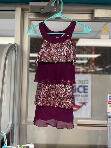 Mauve/Purple Sequin Dress