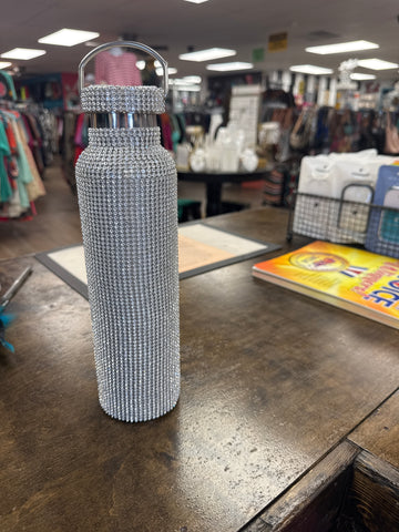 Metal Rhinestone Bottle