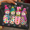 Colorful Snowman Tee