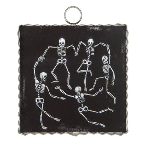 Mini Dancing Bones Print