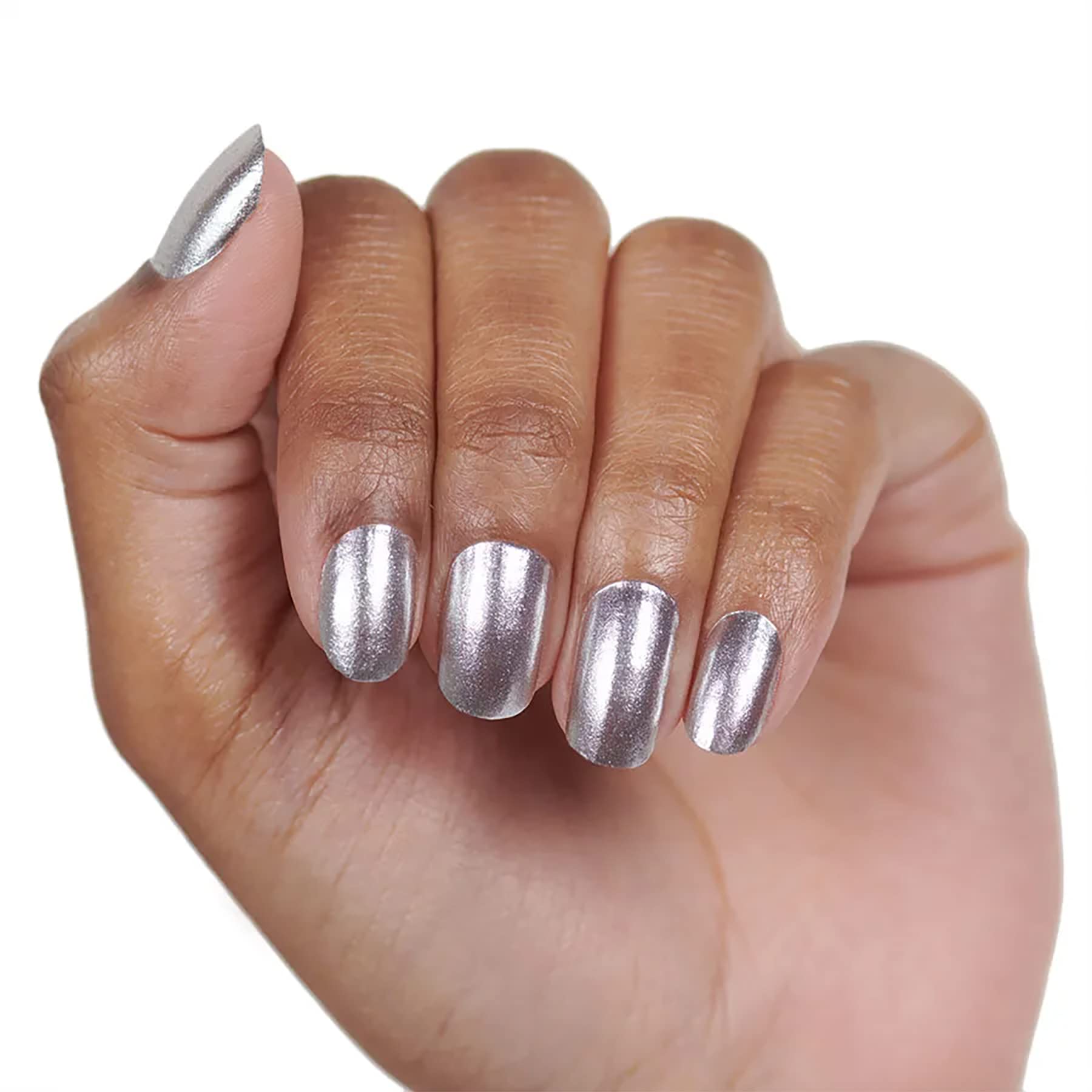 Silver Lust 100% Polish Nails