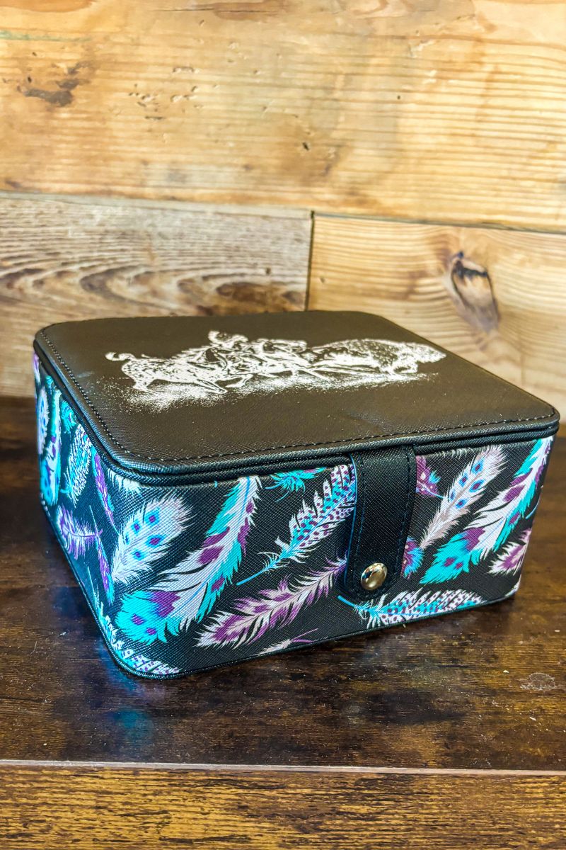 Feather Rain Jewelry Box