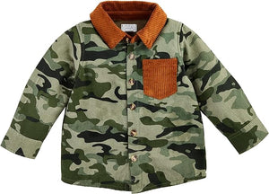 Boys Camo Shacket