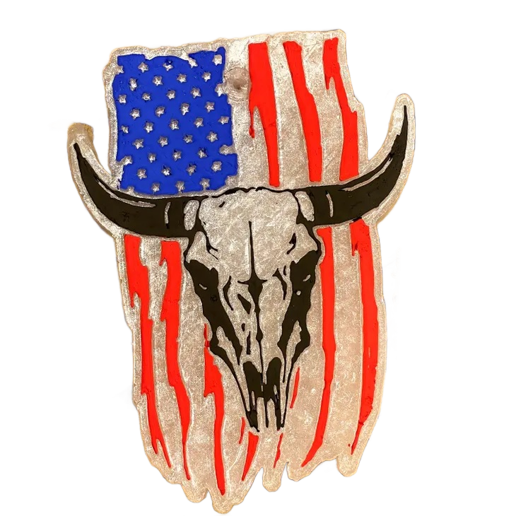 Cow Skull Flag Smelly Jelly