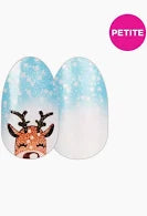 100% Nail Polish Reindeer Cheer Petite Nails