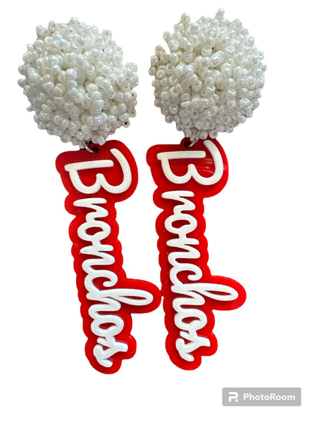 Bronchos Acrylic Earrings