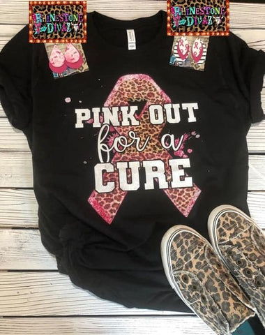 Pink Out For A Cure Tee