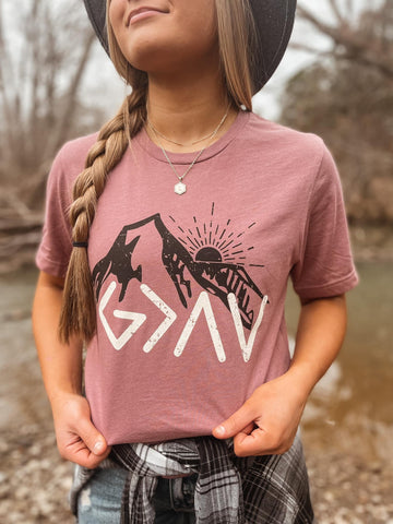 God Is Greater Than Everything Tee