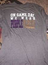On Game Day Purple & Gold Tee