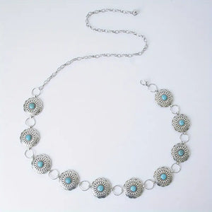 Vintage Round Boho Chic Chain Belt