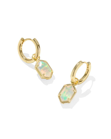 Hallie Gold Huggie Earrings