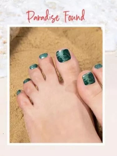 100% Nail Polish Paradise Found Pedicure