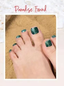 100% Nail Polish Paradise Found Pedicure