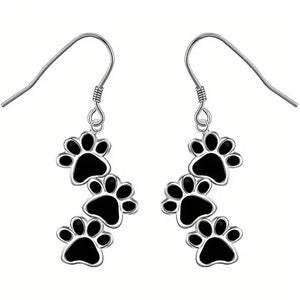 Paw Print Earrings