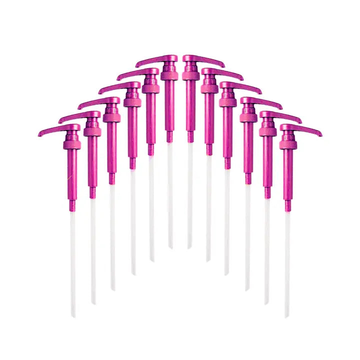 Pink Syrup Pump