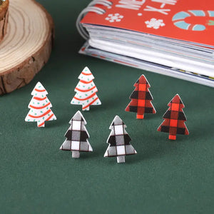 Little Christmas Tree Stud Earrings