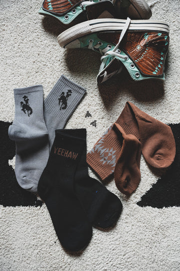 Sock Em Western Socks
