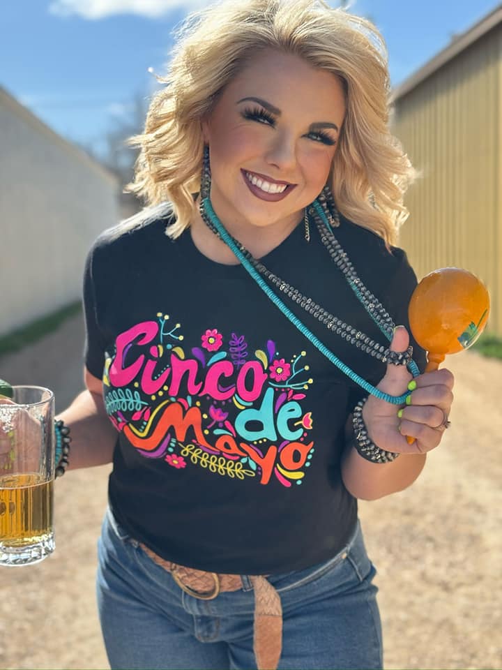 Colorful Cinco De Mayo Tee