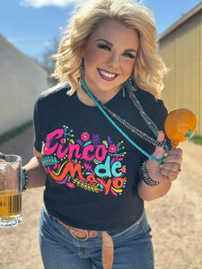 Colorful Cinco De Mayo Tee