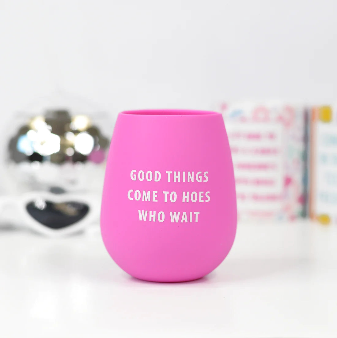 Snarky Silicone Wine Glasses*MULTIPLE DESIGNS*