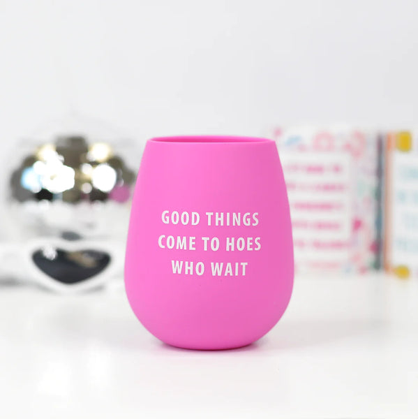 Snarky Silicone Wine Glasses*MULTIPLE DESIGNS*