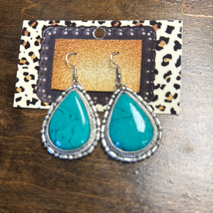Turquoise Gene Earrings