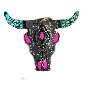 Disco Aztec Bull Skull Smelly Jelly