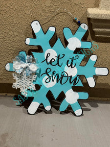 Snowflake Door Hanger