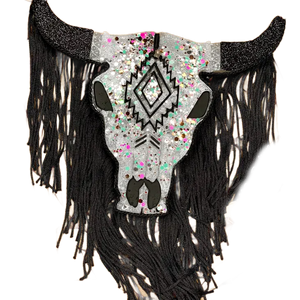Rodeo Bull Skull Fringe Smelly Jelly