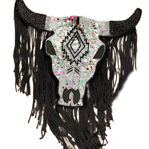 Rodeo Bull Skull Fringe Smelly Jelly