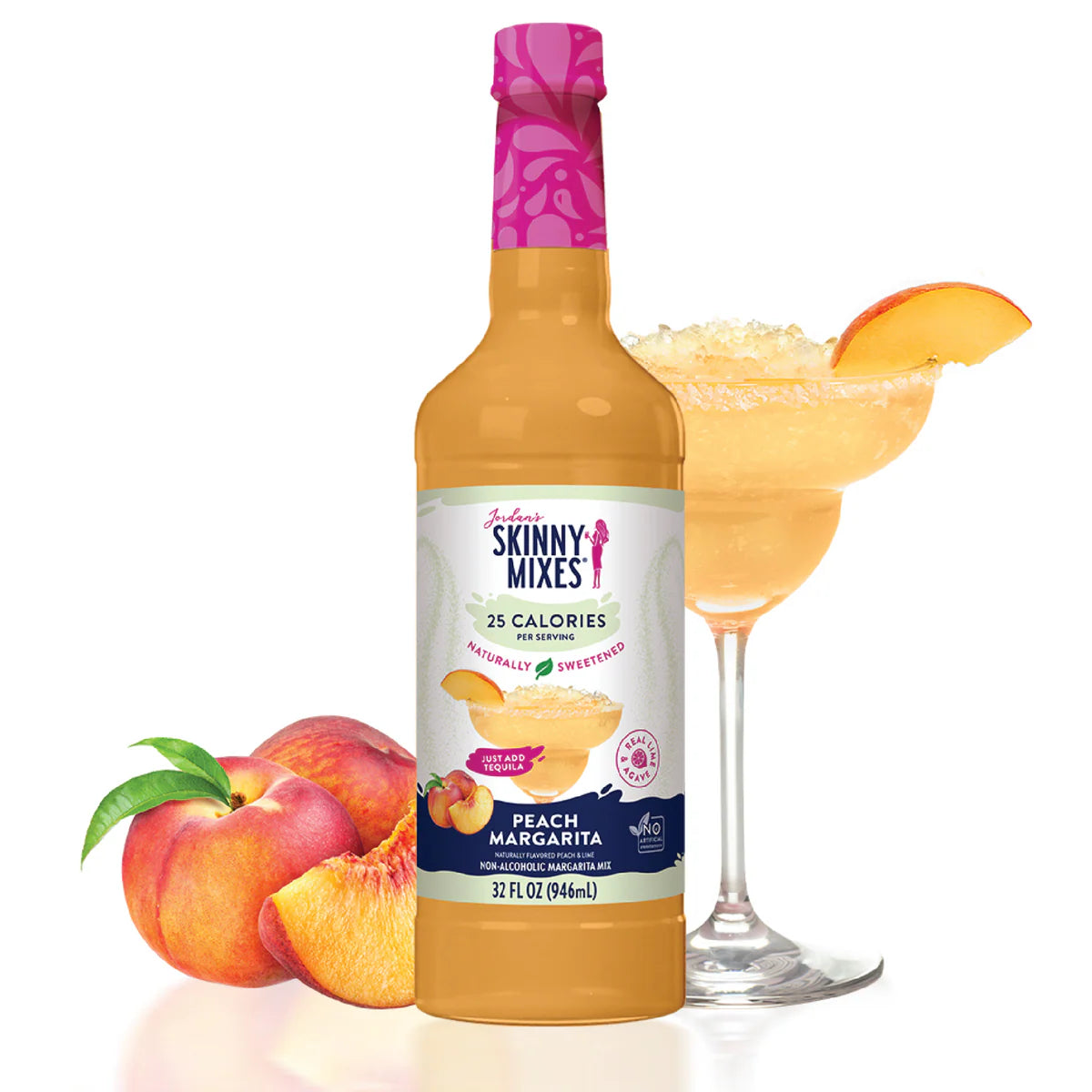 Natural Peach Margarita Mixer Syrup – Rhinestone Divaz