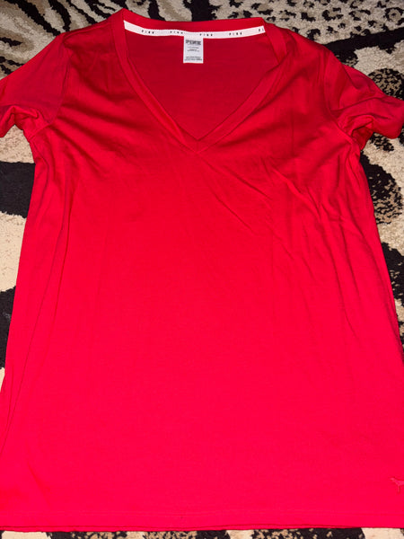 NWOT Basic Red VS Tee-LARGE