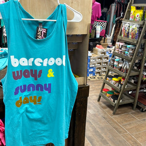 Barefoot Ways & Sunny Days Tank