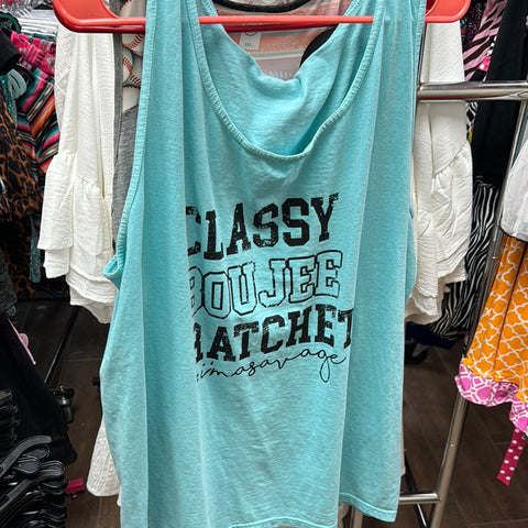 Classy Boujee Ratchet Tank