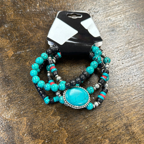 Turquoise Bracelet Stack