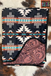 Tooled Arizona Blanket