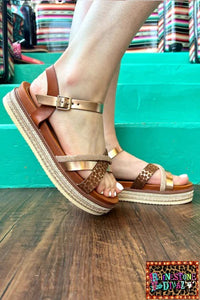 GOLD RUSH SANDAL