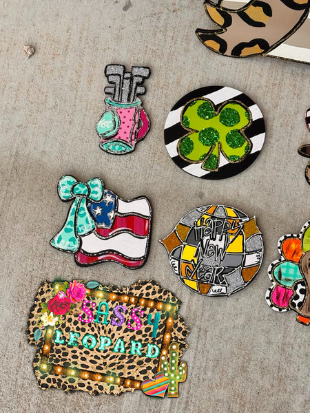 PREORDER Custom Ribbon Doorhanger set!