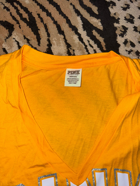 NWOT Orange Vs Pink Tee-LARGE