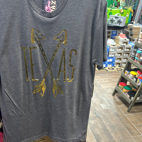 Foil Texas Arrow Tee