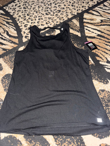 NWT VSX Black Strappy Back Tank-LARGE