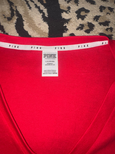 NWOT Basic Red VS Tee-LARGE