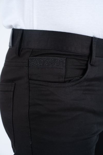 Slade Men's Black Relaxed Fit Stretch Pants