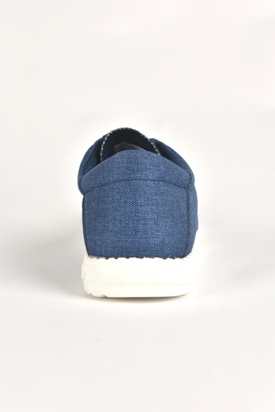 Mens Lightweight Heather Canvas Sneaker