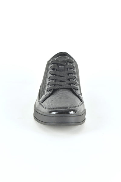 Mens Multi Fabric Low-Top Sneaker