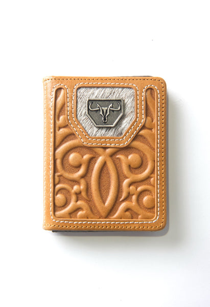 Men's Genuine Leather Wallets - Camel