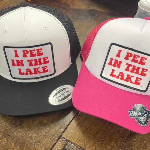 I Pee In The Lake Trucker Hat*MULTIPLE Colors*