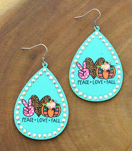 Turquoise Fall Earring