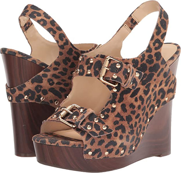 Jessica Leopard Ty Wedge